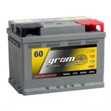  Akumulator GROM Premium 60Ah 600A EN DTR